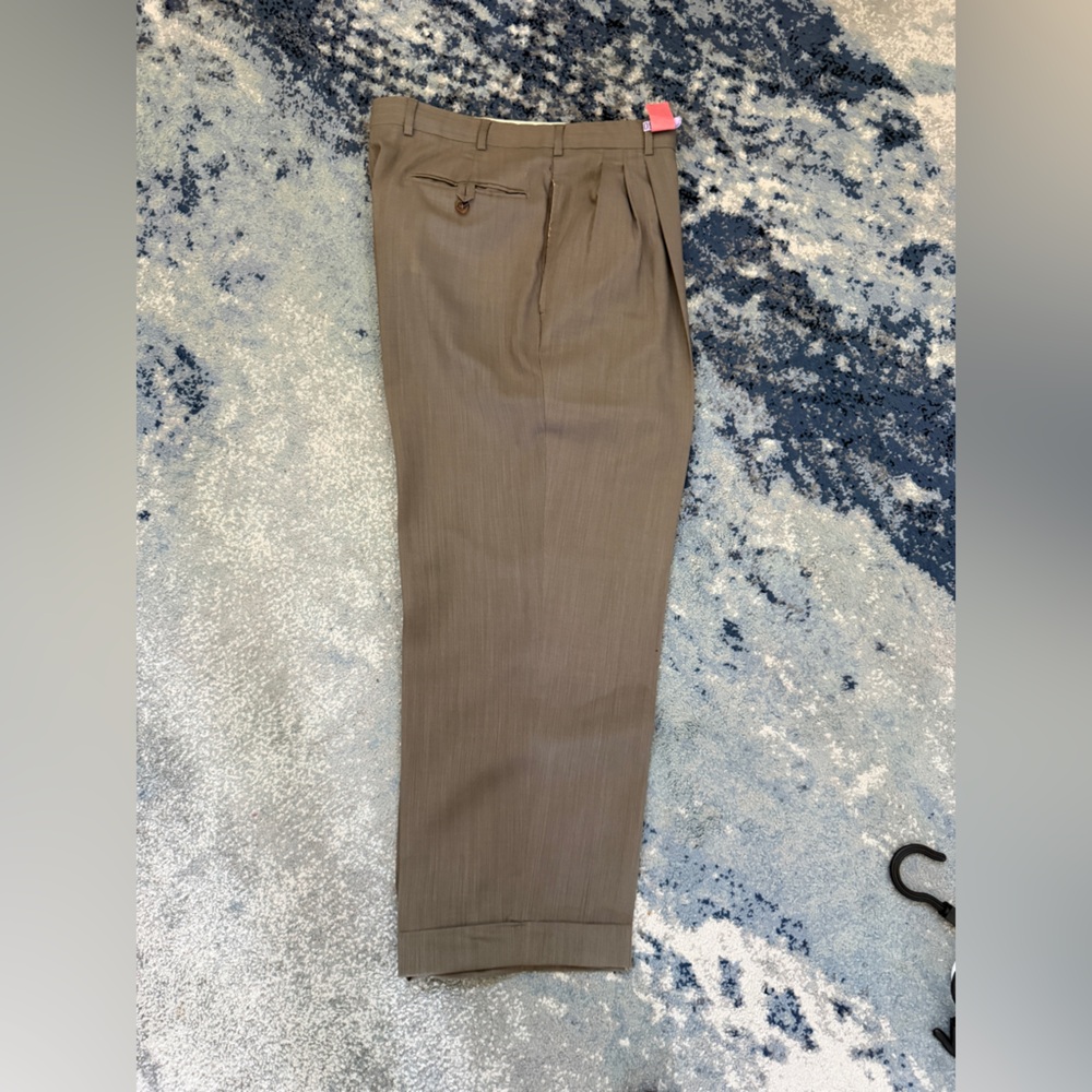 Hickey Freeman Classic Tan Dress Pants